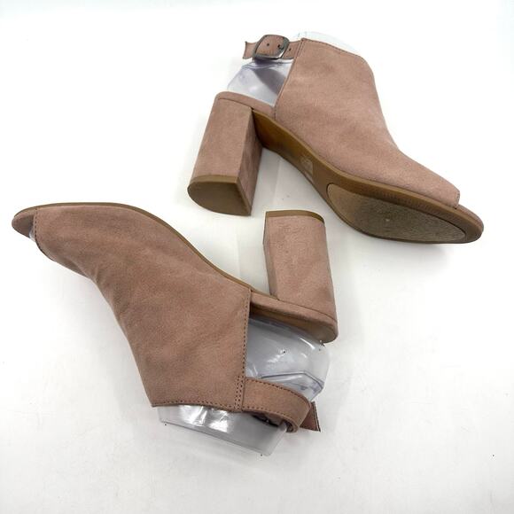 CL by Laundry Peep Toe Slingback Bestie Sandals Womens US 7 EU 37.5 Powder Pink - Picture 6 of 8